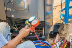 Measuring refrigerant