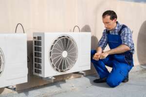 performing heat pump maintenance